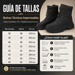 Botines Térmicos Impermeables con Forro