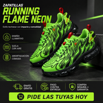 Running Flame Neon