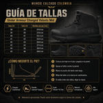 Botas Tácticas Under Armour Charged Valsetz Mid