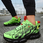 Running Flame Neon