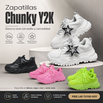 Chunky Y2K con Estrellas Extraíbles