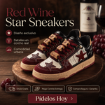 Red Wine Star Sneakers